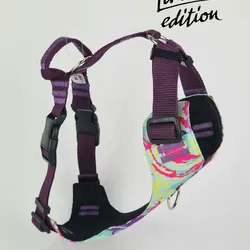 Szelki bezuciskowe PRO-ACTIVE™ RIO + FIOLET