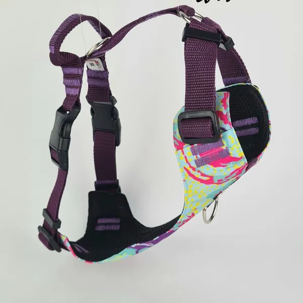 Szelki bezuciskowe PRO-ACTIVE™ RIO + FIOLET