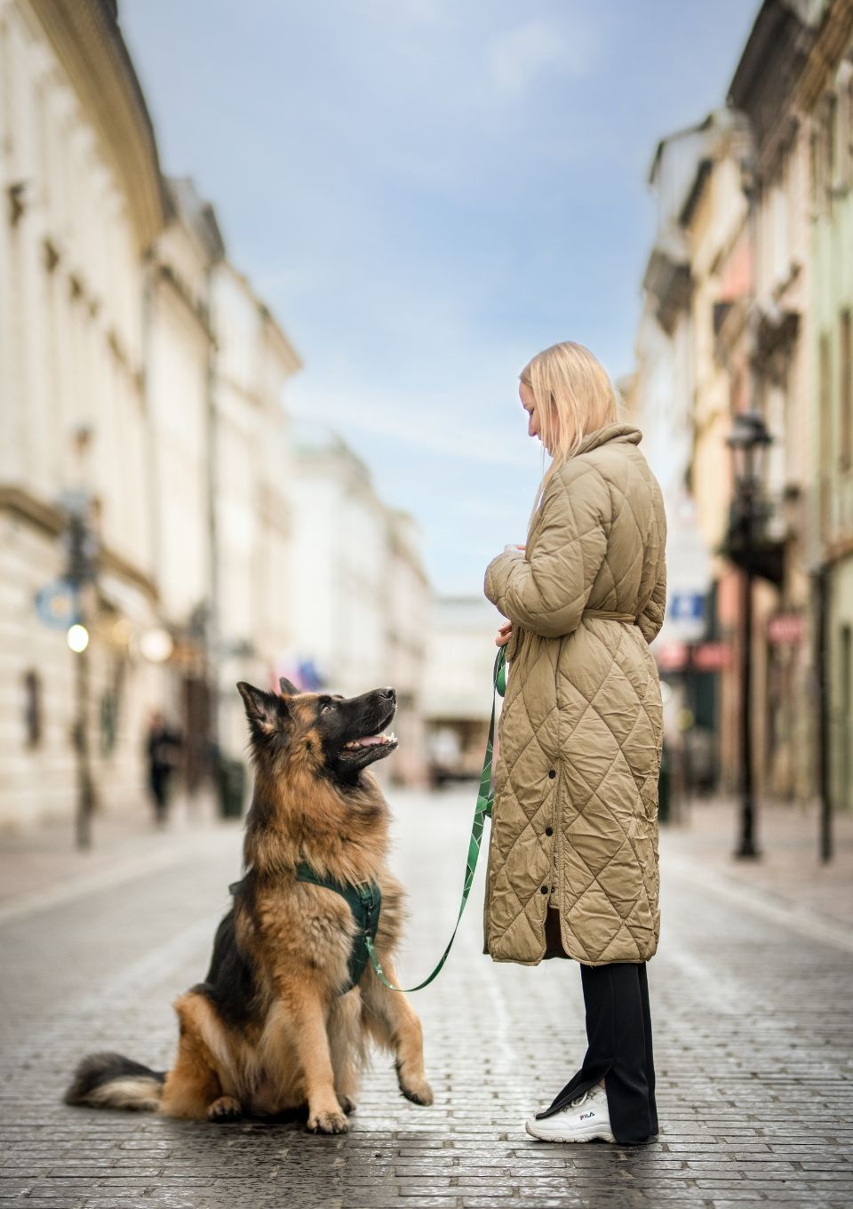 Szelki bezuciskowe PRO-ACTIVE™ BUTELKOWA ZIELEŃ S | 20mm