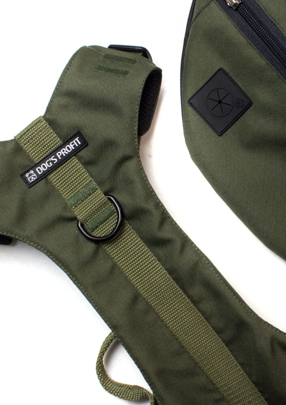 Szelki bezuciskowe PRO-ACTIVE™ KHAKI XS | 20mm