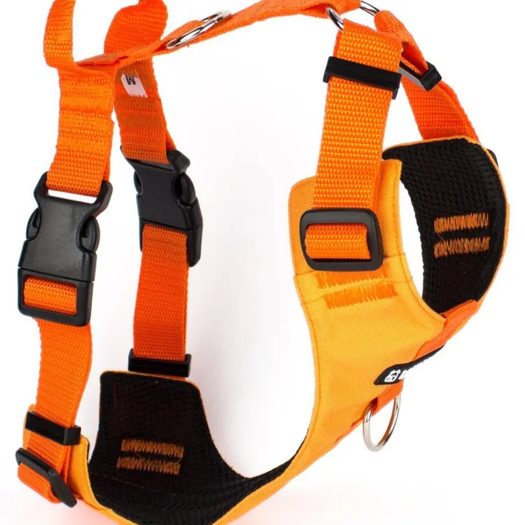 Szelki bezuciskowe PRO-ACTIVE™ POMARAŃCZOWY XS | 20mm