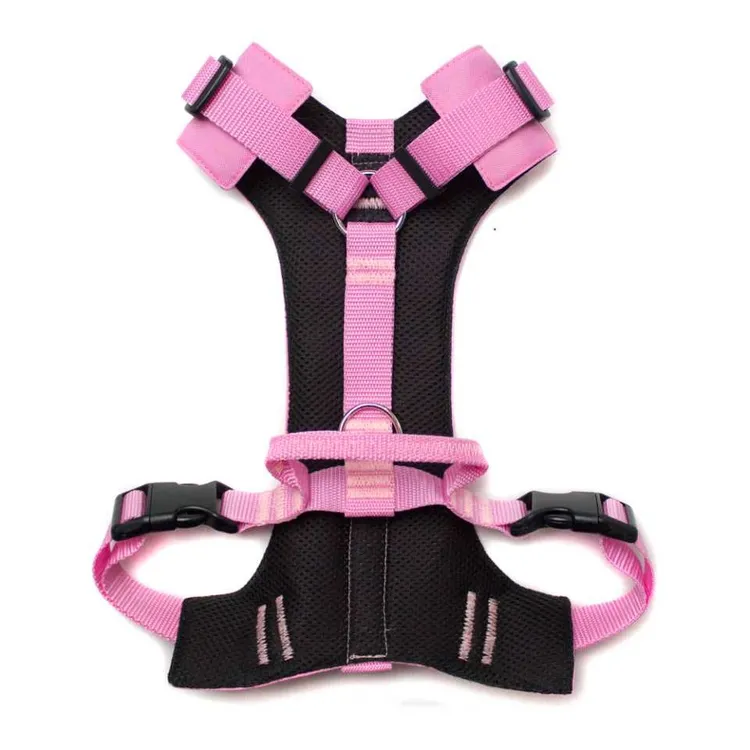 Szelki bezuciskowe PRO-ACTIVE™ PUDROWY RÓŻ XS | 20mm