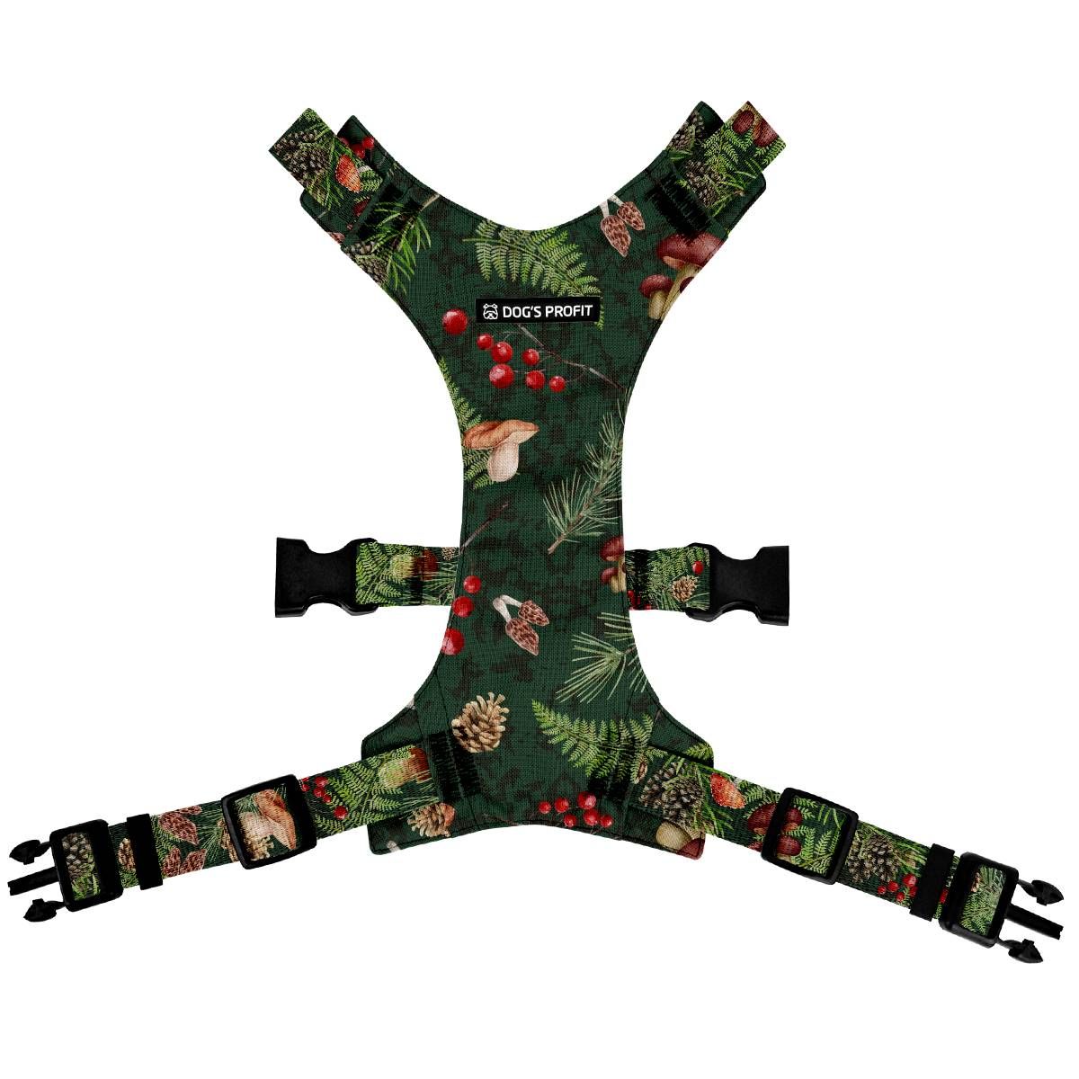 Szelki bezuciskowe PRO-FIT™ LAS SIĘ ŻYJE XS | 20mm