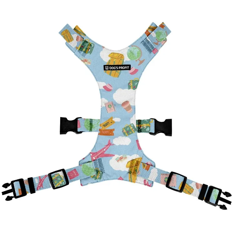 Szelki bezuciskowe PRO-FIT™ Voyage, voyage! XS|20mm