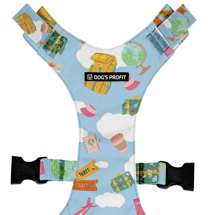 Szelki bezuciskowe PRO-FIT™ Voyage, voyage! XS|20mm