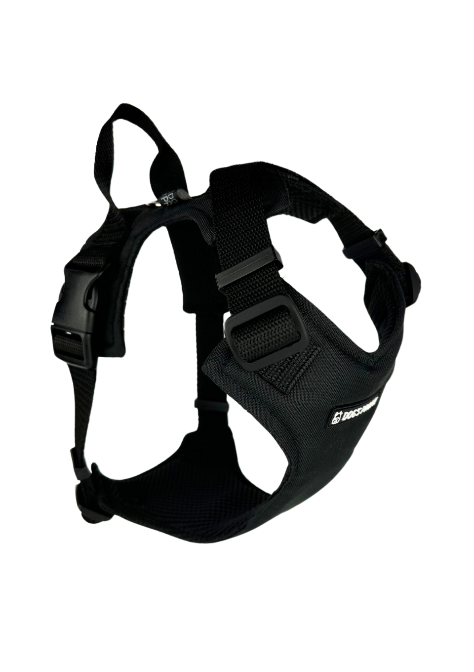 Szelki bezuciskowe dla psa PRO-COMFORT™ CZARNE M|25mm