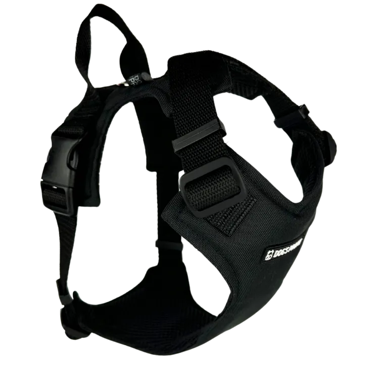 Szelki bezuciskowe dla psa PRO-COMFORT™ CZARNE M|25mm