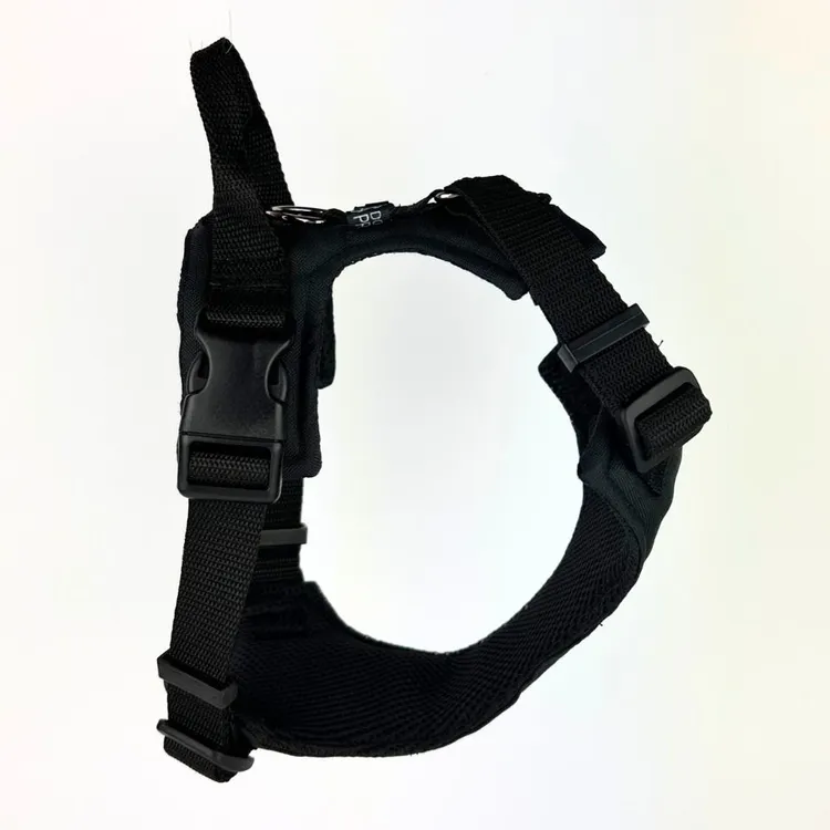 Szelki bezuciskowe dla psa PRO-COMFORT™ CZARNE M|25mm