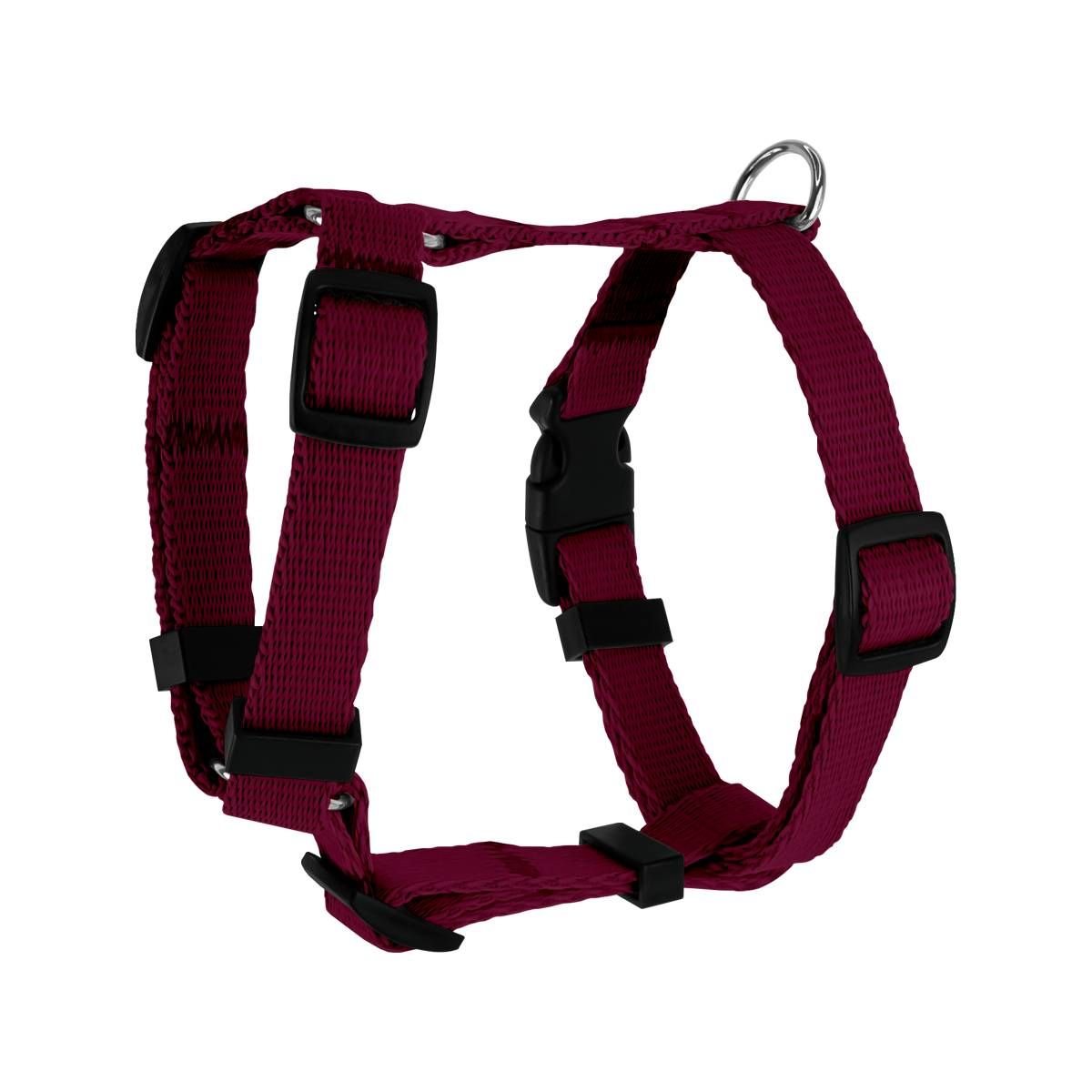 Szelki dla szczeniaka BORDOWE JAK WINO