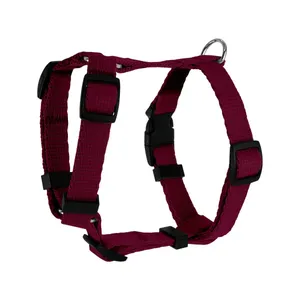 Szelki dla szczeniaka BORDOWE JAK WINO