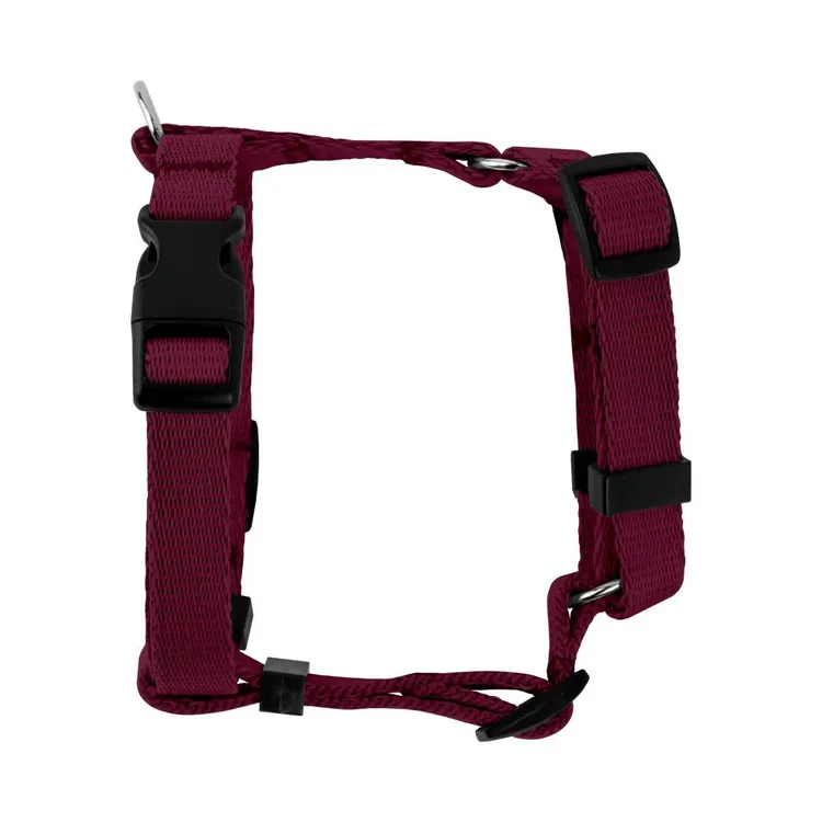 Szelki dla szczeniaka BORDOWE JAK WINO S