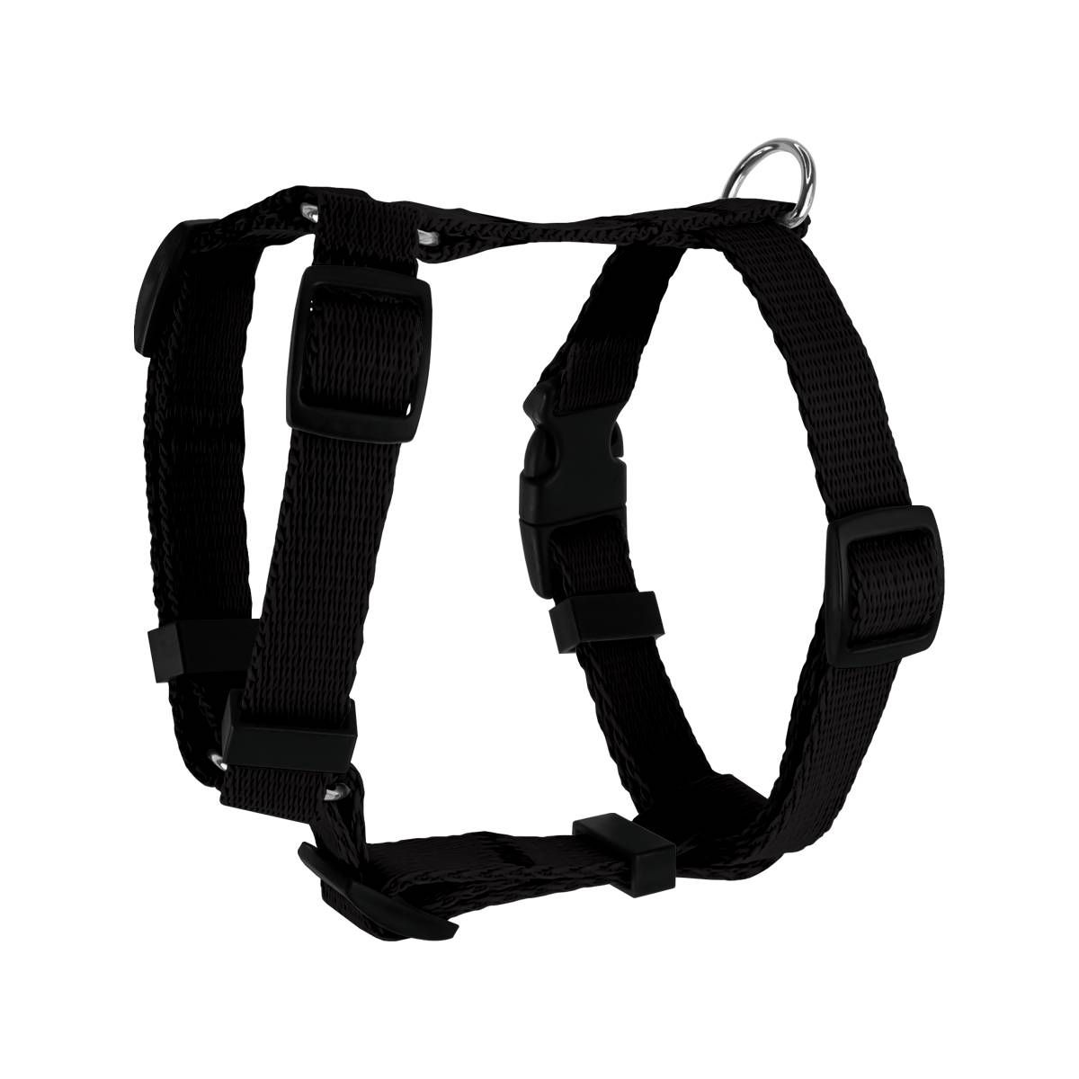 Szelki dla szczeniaka CZARNE JAK SERCE EX