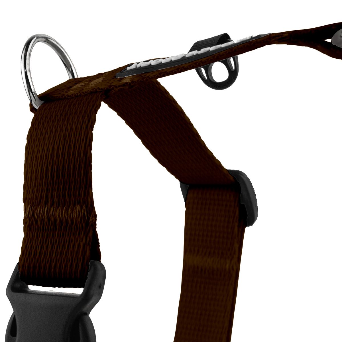 Szelki typu guard BRĄZOWE JAK MLECZNA CZEKOLADA S|20mm