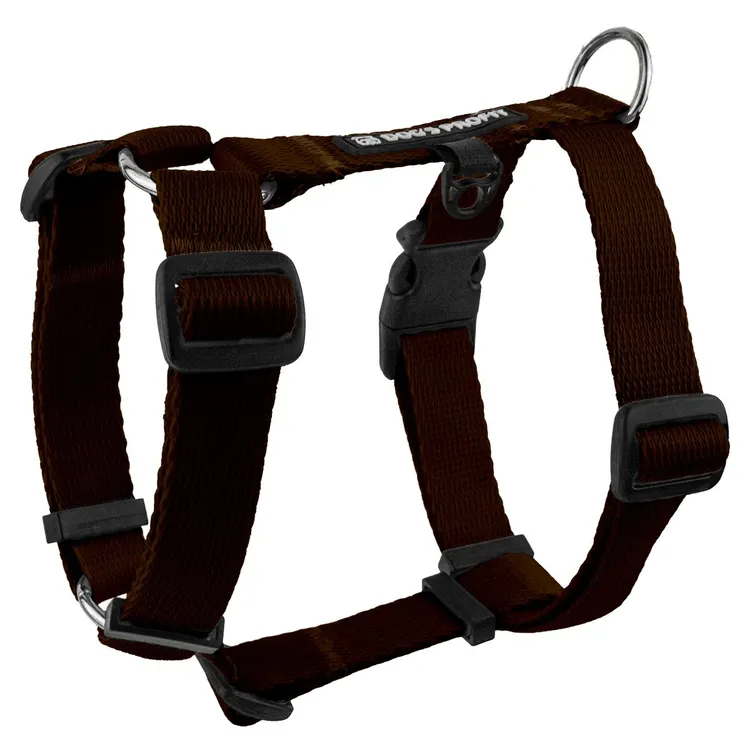 Szelki typu guard BRĄZOWE JAK MLECZNA CZEKOLADA S|20mm