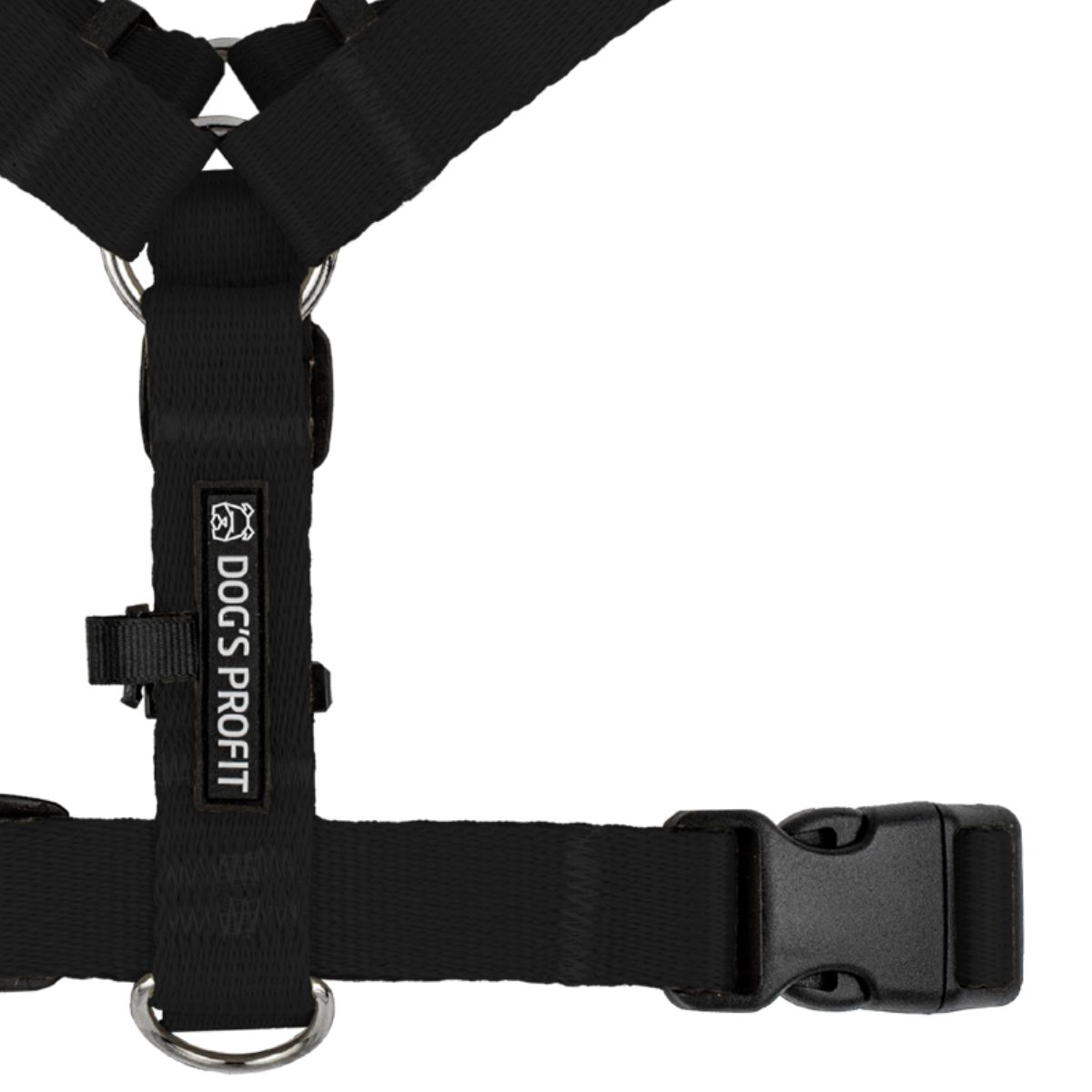 Szelki typu guard BASIC CZARNE S|20mm