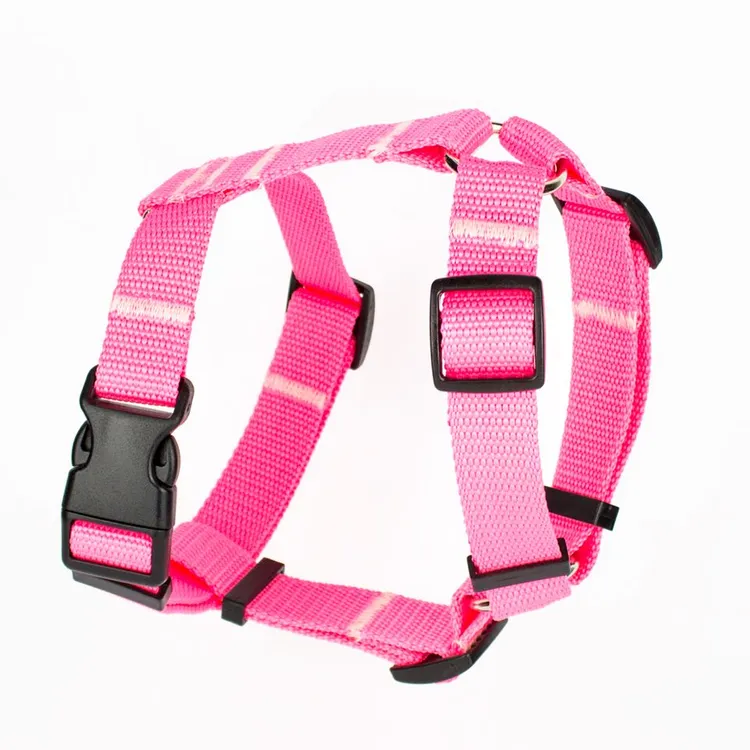 Szelki typu guard BASIC RÓŻOWY NEON S|20mm