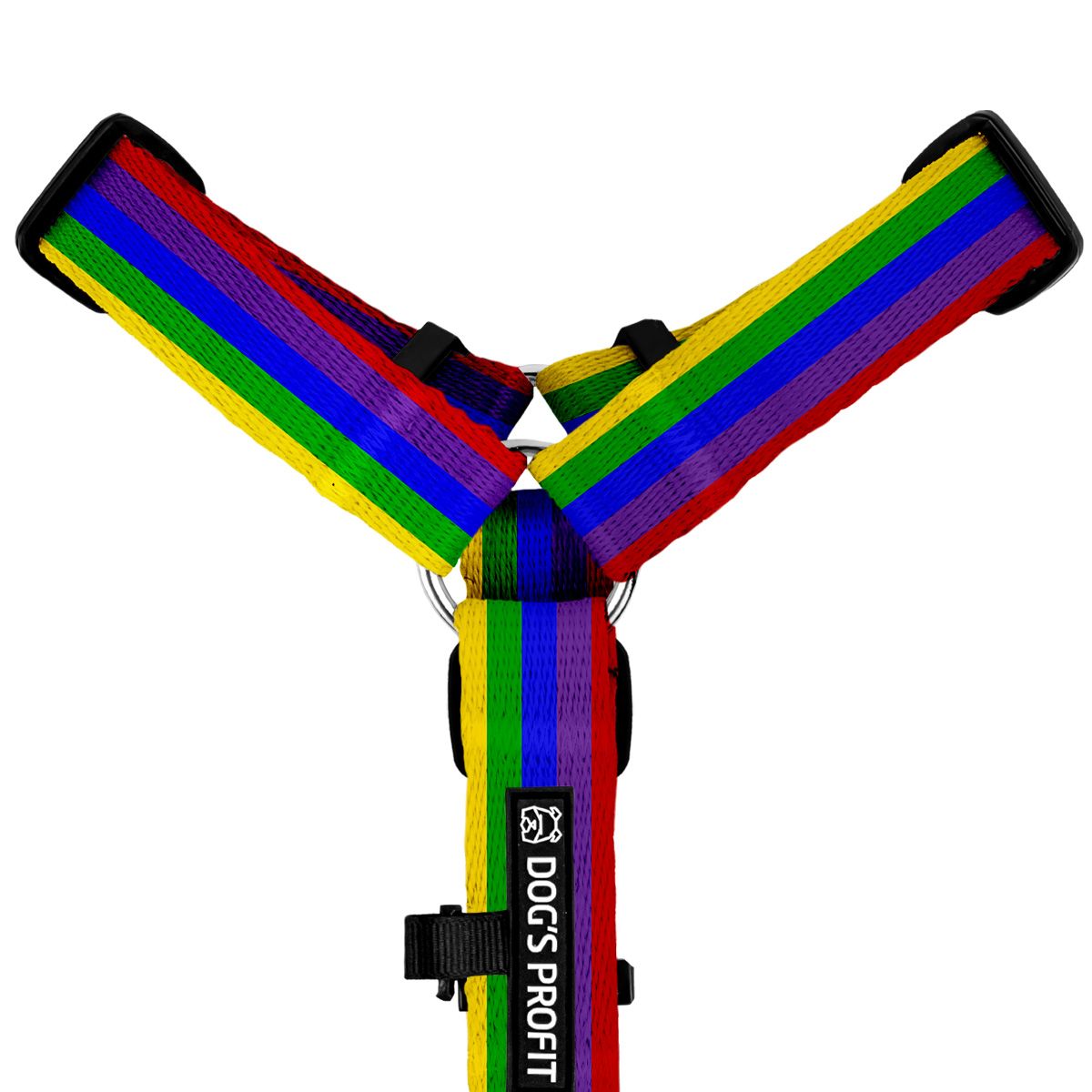 Szelki typu guard  KOLOROWE JAK TĘCZA S|20mm