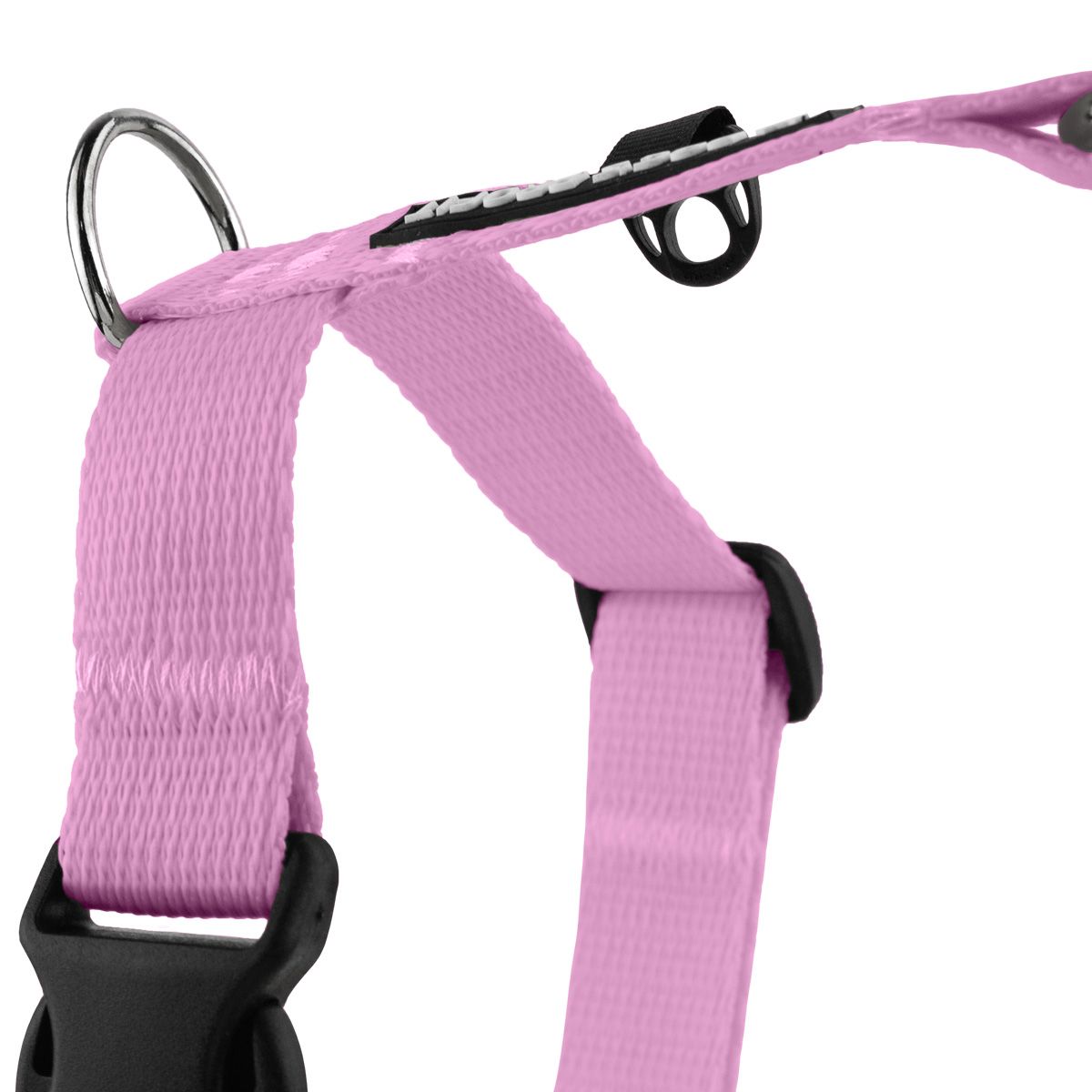 Szelki typu guard PUDROWO RÓŻOWE JAK MAJTKI XS|15mm