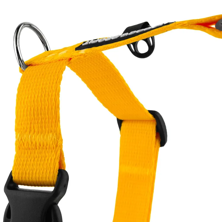 Szelki typu guard ŻÓŁTY JAK ŚNIEG S|20mm