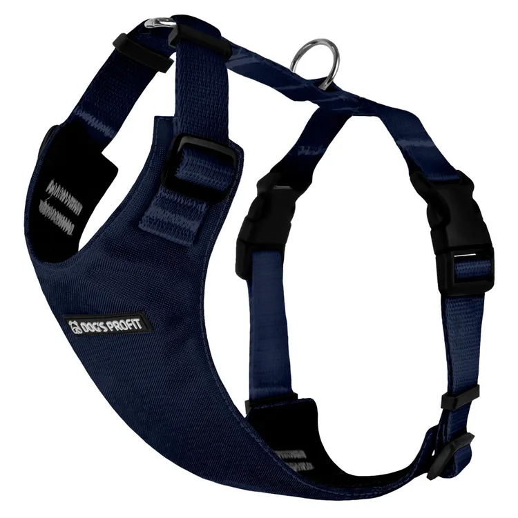 Szelki bezuciskowe NIEBIESKIE JAK NOCNE NIEBO S|20mm