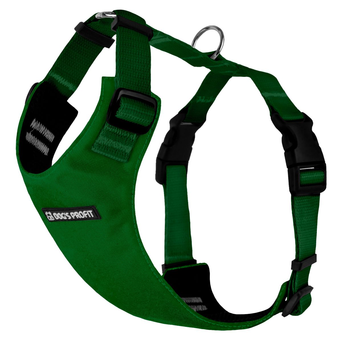 Szelki bezuciskowe ZIELONE JAK MATCHA