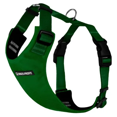 Szelki bezuciskowe ZIELONE JAK MATCHA