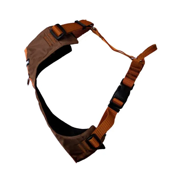 Szelki bezuciskowe PRO-ACTIVE™ BRĄZOWE JAK MLECZNA CZEKOLADA