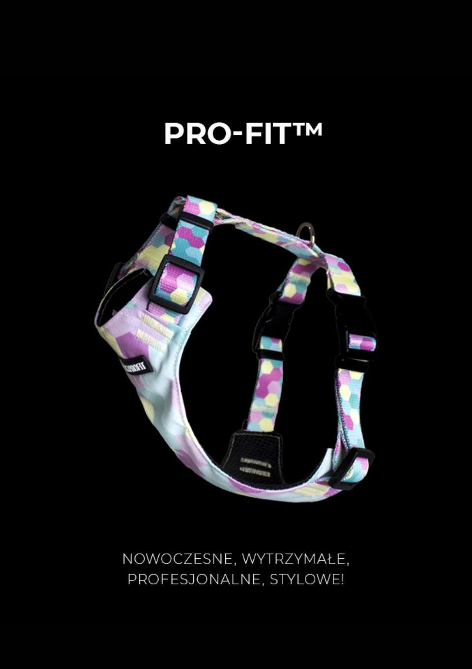 Szelki bezuciskowe PRO-FIT™ MARSHMALLOW XS | 20mm