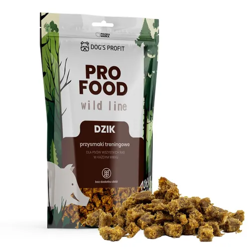 Dog's Profit PRO FOOD trenerki dla psa DZIK