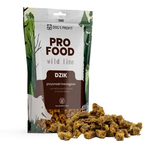 Dog's Profit PRO FOOD trenerki dla psa DZIK 1 szt.