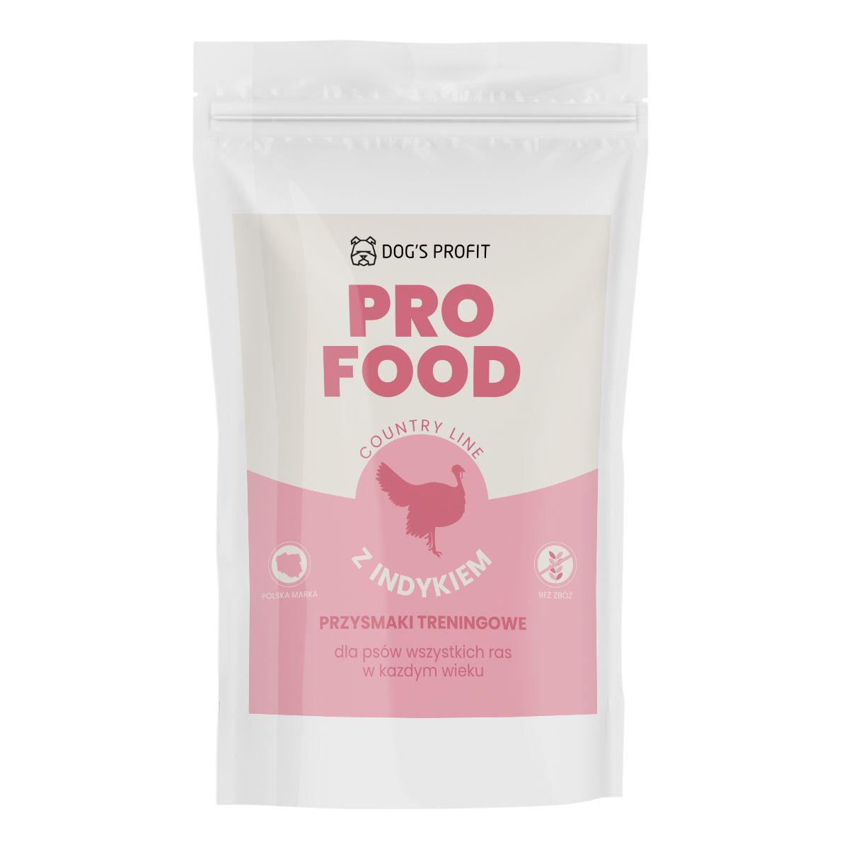 Trenerki dla psa Z INDYKIEM Dog's Profit