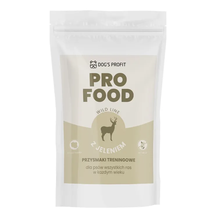 Trenerki dla psa Z JELENIEM Dog's Profit