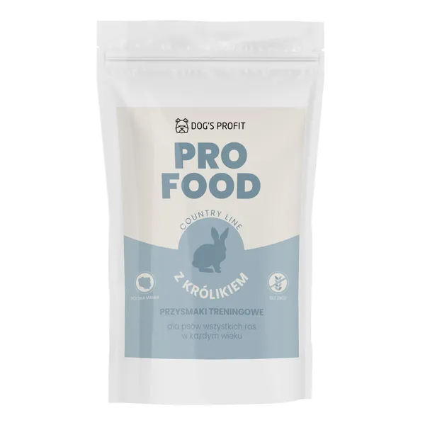 Trenerki dla psa Z KRÓLIKIEM Dog's Profit