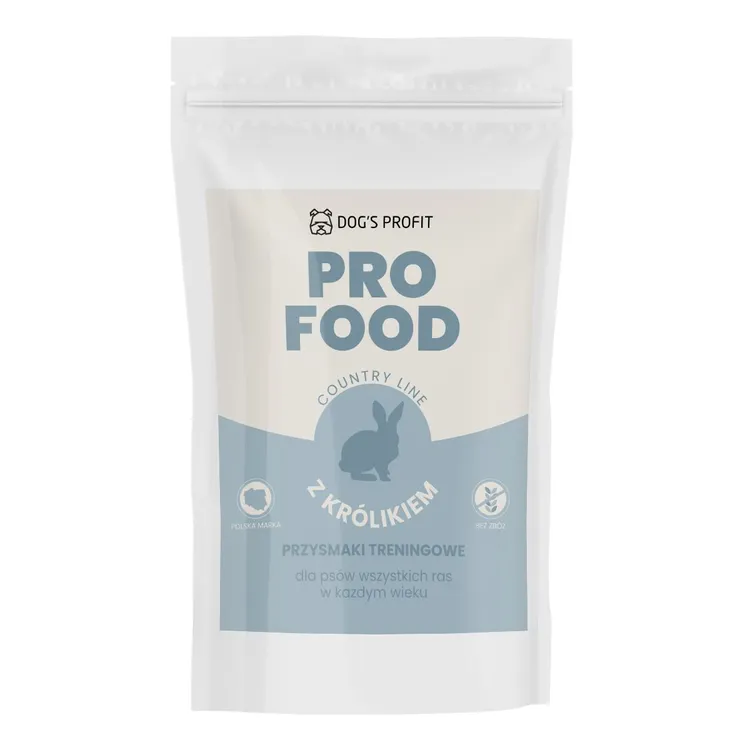Trenerki dla psa Z KRÓLIKIEM Dog's Profit