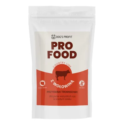 Trenerki dla psa Z WOŁOWINĄ Dog's Profit