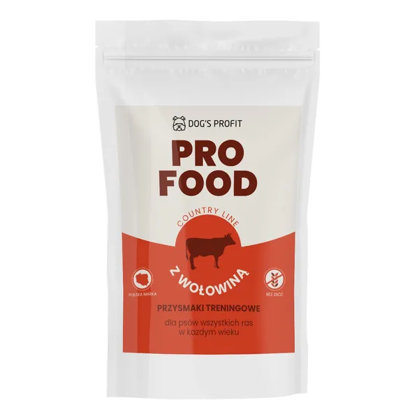 Trenerki dla psa Z WOŁOWINĄ Dog's Profit