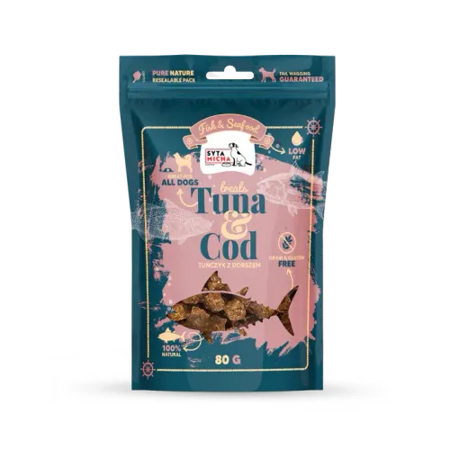 Syta Micha Fish & Seafood Przysmaki z tuńczykiem dla psa