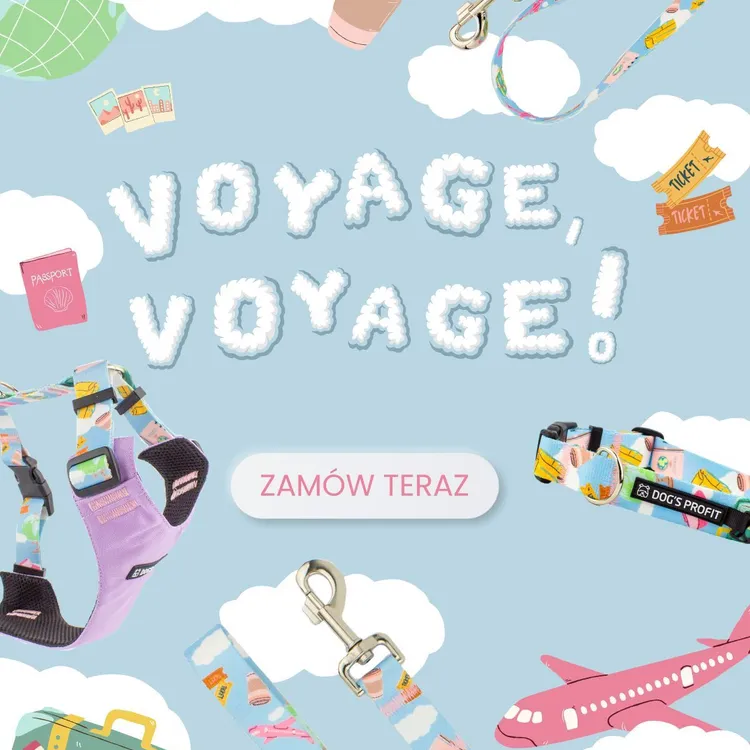 Szelki bezuciskowe PRO-FIT™ Voyage, voyage! XS|20mm