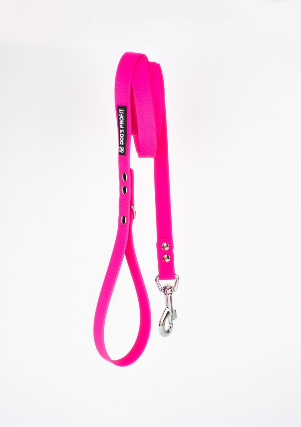 Smycz miejska ADVENTURE HEXA PINK 150cm 16mm