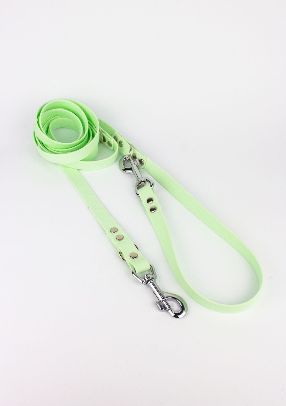 Smycz przepinana ADVENTURE HEXA LIGHT GREEN 200cm 16mm