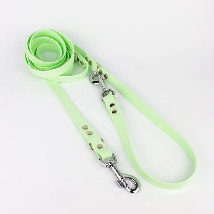 Smycz przepinana ADVENTURE HEXA LIGHT GREEN 200cm 16mm