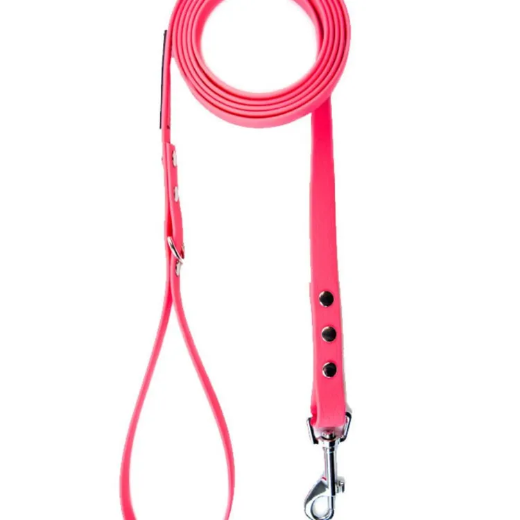 Smycz miejska ADVENTURE PINK 150cm 16mm