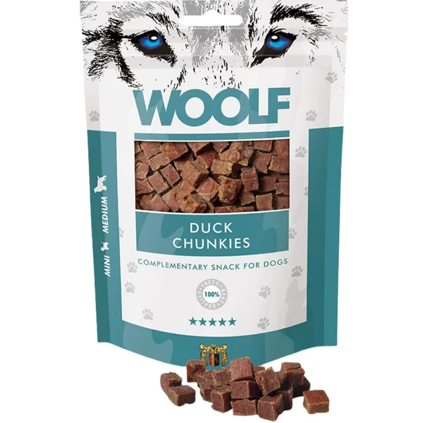 WOOLF Duck Chunkies 100g