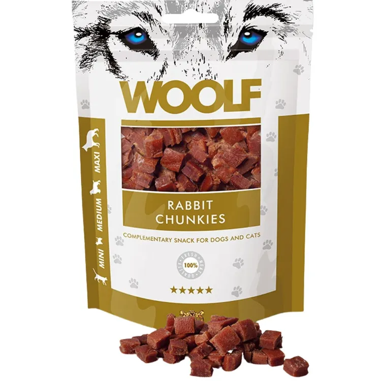 WOOLF Rabbit Chunkies 100g