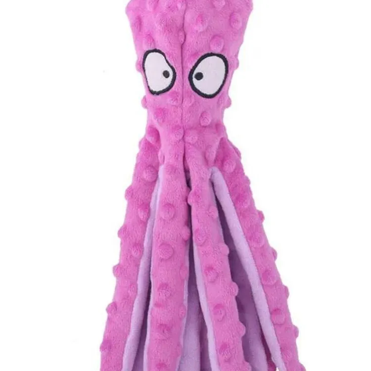 Piszcząca zabawka dla psa KRAKEN różowy