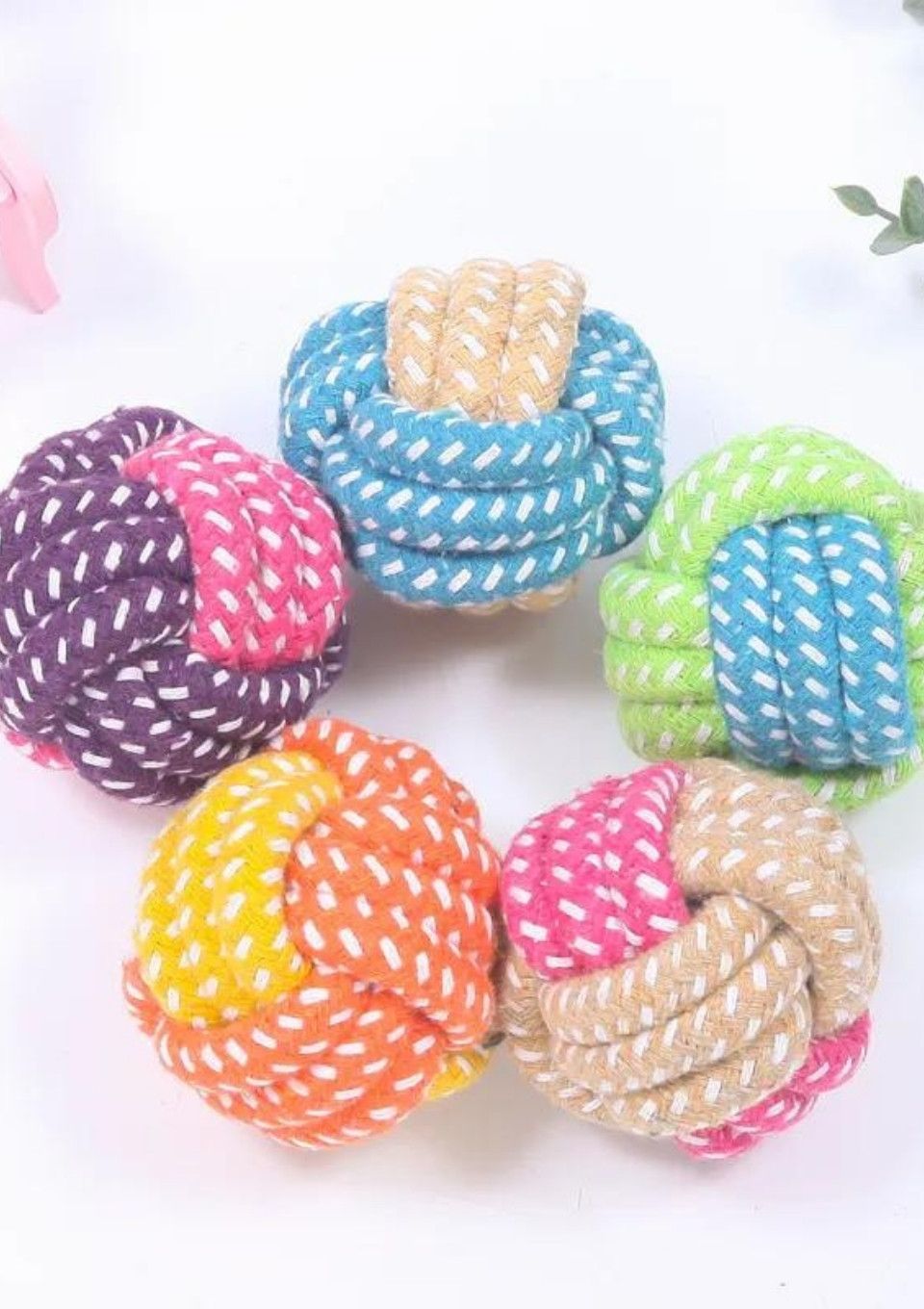 Piłka pleciona dla psa GRYZULA