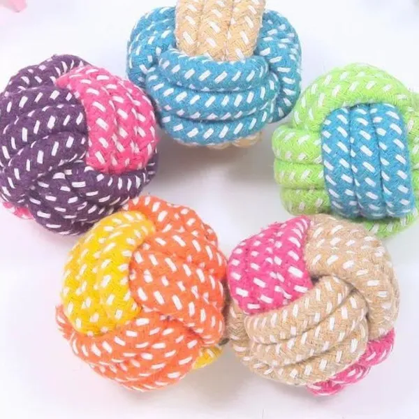 Piłka pleciona dla psa GRYZULA