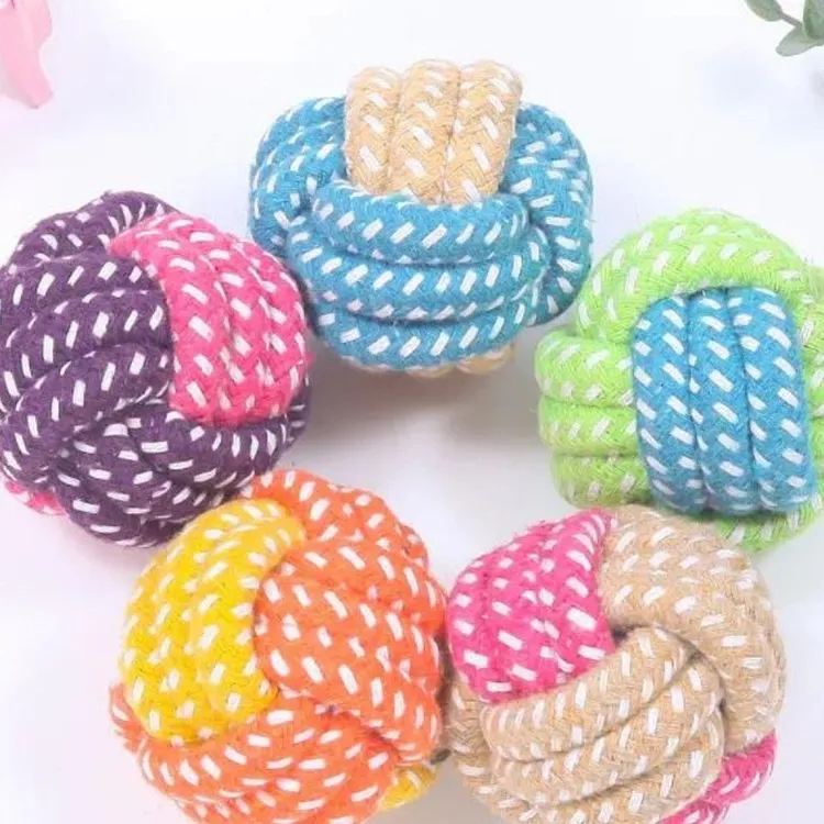 Piłka pleciona dla psa GRYZULA