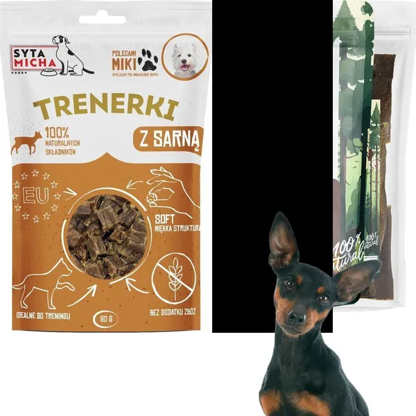 Zestaw przysmaków dla psa z dziczyzną